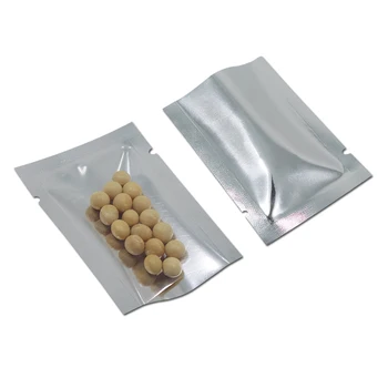 10*15cm 300Pcs Open Top Plastic Aluminum Foil Pack Bag Silver Clear Mylar Foil Vacuum Heat Seal Package Pouch for Food Candy
10*15cm 300Pcs Open Top Plastic Aluminum Foil Pack Bag Silver Clear Mylar Foil Vacuum Heat Seal Package Pouch for Food Candy