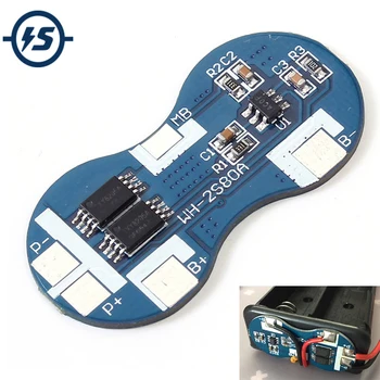 BMS 2S Li-ion 18650 Lithium Battery Charger Protection Board 7.4V 4A 2 Series Overcurrent Overcharge Overdischarge Protection
BMS 2S Li-ion 18650 Lithium Battery Charger Protection Board 7.4V 4A 2 Series Overcurrent Overcharge Overdischarge Protection
