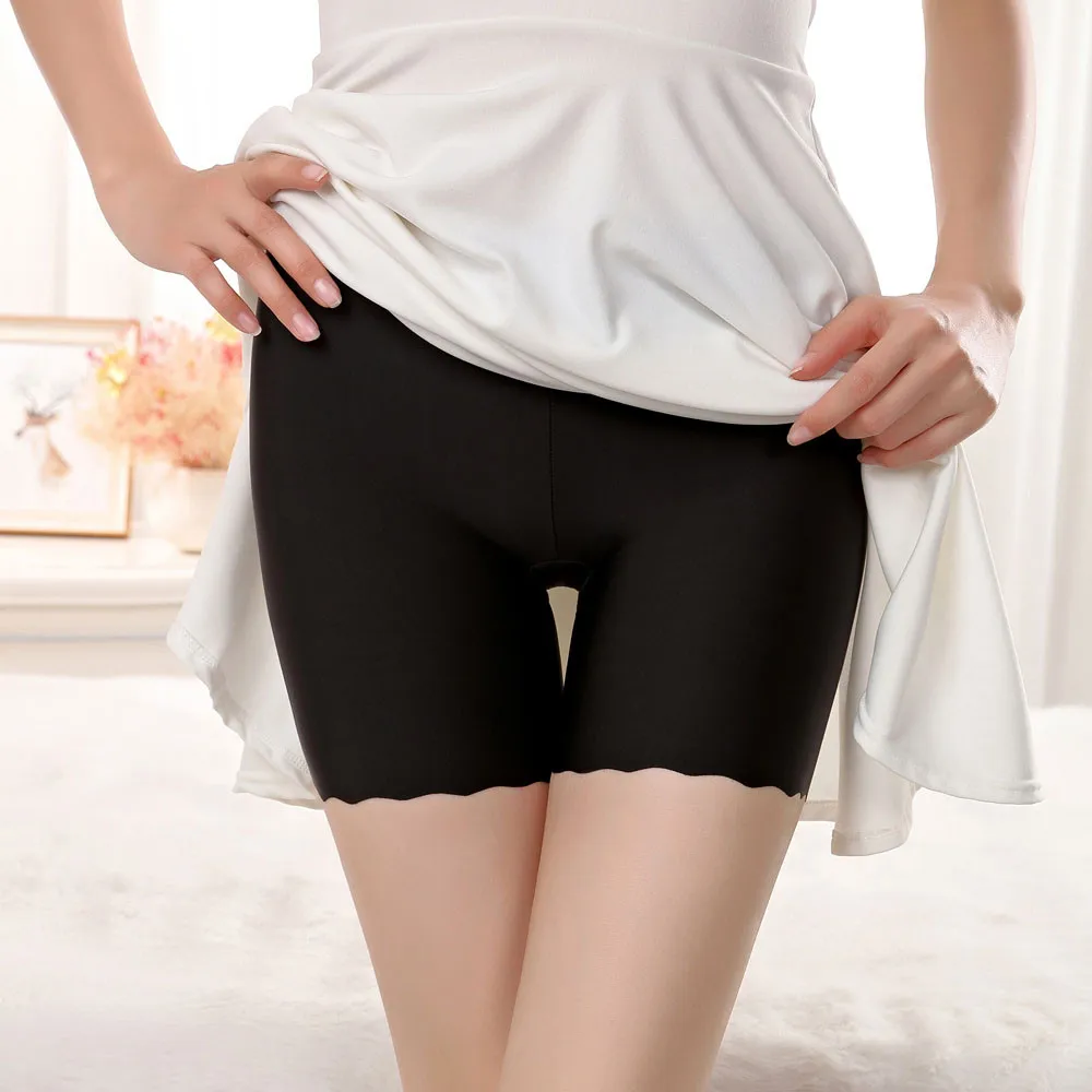 Women Seamless Safety Shorts Pants Underwear Shorts female angle anti-light under skirt safety ladies short pants lengerie mujer
Women Seamless Safety Shorts Pants Underwear Shorts female angle anti-light under skirt safety ladies short pants lengerie mujer