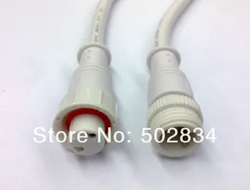 10set/lot 2 Pin LED Male & Female Waterproof Strips Connector Sensor Cable 15cm White
10set/lot 2 Pin LED Male & Female Waterproof Strips Connector Sensor Cable 15cm White