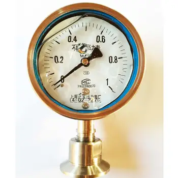 Shanghai positive pressure gauge stainless steel sanitary diaphragm pressure gauge YTP-60/MC 0-1MPA
Shanghai positive pressure gauge stainless steel sanitary diaphragm pressure gauge YTP-60/MC 0-1MPA
