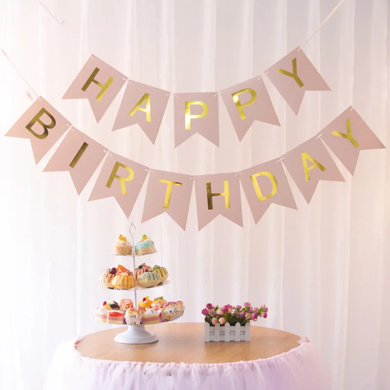 Paper Bunting Garland Banners Flags Happy Birthday Banner Boy Girl Baby Shower Decoration Wedding Birthday Party Supplies Decor
Paper Bunting Garland Banners Flags Happy Birthday Banner Boy Girl Baby Shower Decoration Wedding Birthday Party Supplies Decor