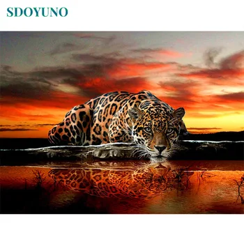GATYZTORY Diamond Painting 5d Sunset Leopard Home Decoration DIY Diamond Painting full square Wall Pictures For Living Room
GATYZTORY Diamond Painting 5d Sunset Leopard Home Decoration DIY Diamond Painting full square Wall Pictures For Living Room