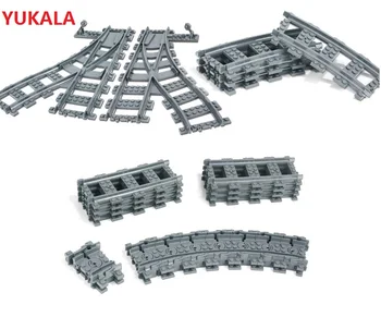 YUKALA 10PC-100PC City Trains Train Track Rail Straight Rails Building Blocks Set Bricks Model Kids Toys Gifts Compatible
YUKALA 10PC-100PC City Trains Train Track Rail Straight Rails Building Blocks Set Bricks Model Kids Toys Gifts Compatible