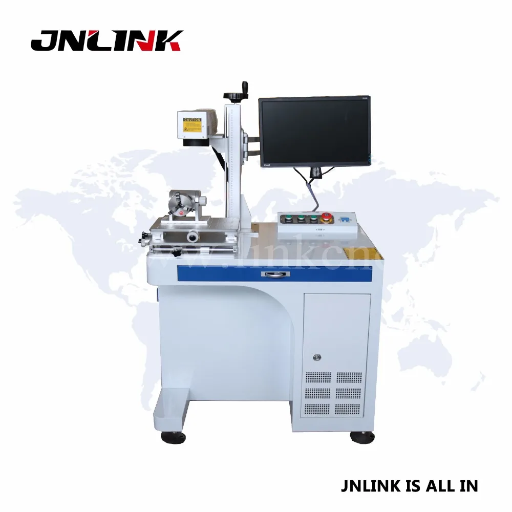 JNLINK хороший рабочий эффект 20 ватт 30 Ватт 50 волоконный лазерный маркер машина для