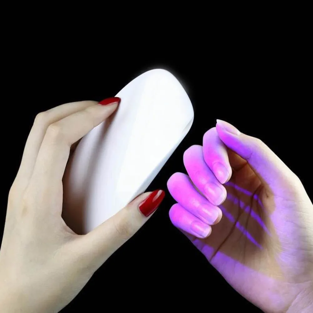 6W Nail UV Lamp 45s/60s Timer Led Lamp for Nails Dyer Gel Polish Manicure Portable Mini USB Quick-dry Gel Nail Polish Dryer
6W Nail UV Lamp 45s/60s Timer Led Lamp for Nails Dyer Gel Polish Manicure Portable Mini USB Quick-dry Gel Nail Polish Dryer