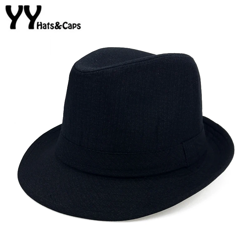 Vintage Fedora hats for men women Jazz Cap Flat Top Hats Retro Trilby Bowler Hat Spring Summer Panama Hats 57-60CM YY18041
Vintage Fedora hats for men women Jazz Cap Flat Top Hats Retro Trilby Bowler Hat Spring Summer Panama Hats 57-60CM YY18041