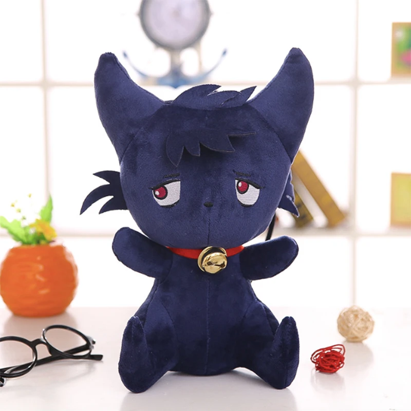 Anime Servamp Dolls Toy Kuro Sleepy Ash Plush Toy Open Eyes Cat Stuffed Toys Soft Cat Animal Dolls Chirstmas Kid Gift
Anime Servamp Dolls Toy Kuro Sleepy Ash Plush Toy Open Eyes Cat Stuffed Toys Soft Cat Animal Dolls Chirstmas Kid Gift