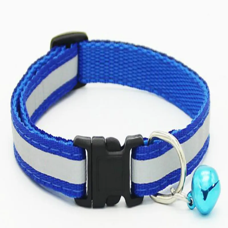 Nylon Reflective Pet Dog Collar for Small Dogs Cat Puppy Necklace with Bell For Chihuahua Necklace Pet Products For Animals 1pcs
Nylon Reflective Pet Dog Collar for Small Dogs Cat Puppy Necklace with Bell For Chihuahua Necklace Pet Products For Animals 1pcs