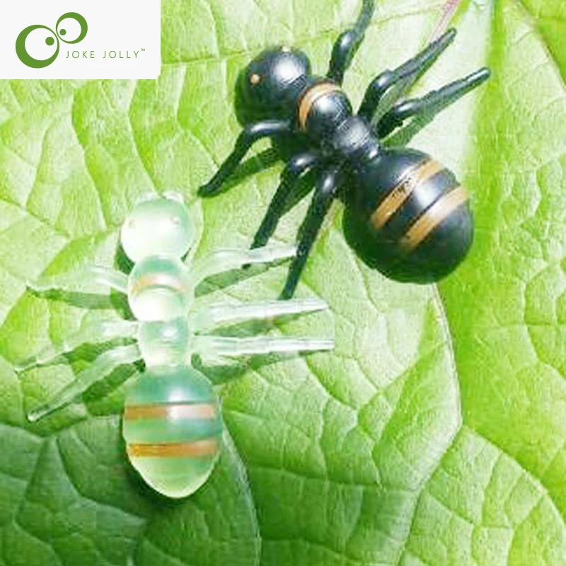 10pcs/lot 4cm simulation Ants Toys Special Lifelike Model Simulation insect Toy nursery teaching aids joke toys GYH
10pcs/lot 4cm simulation Ants Toys Special Lifelike Model Simulation insect Toy nursery teaching aids joke toys GYH
