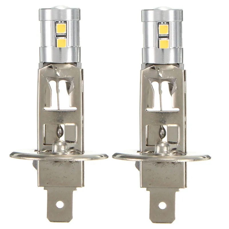 2PCS 9-30V H1 2323 5W 10SMD Lens 500LM Car LED Headlights Fog Lights DRL Daytime Running Light Replacement LED Bulb White 6000K
2PCS 9-30V H1 2323 5W 10SMD Lens 500LM Car LED Headlights Fog Lights DRL Daytime Running Light Replacement LED Bulb White 6000K