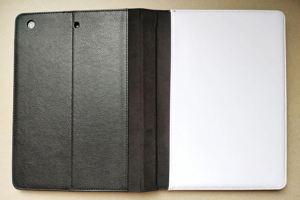 Retail 1pcs For iPad air DIY Flip Leather sublimation case with blank can printable polyester cloth
Retail 1pcs For iPad air DIY Flip Leather sublimation case with blank can printable polyester cloth