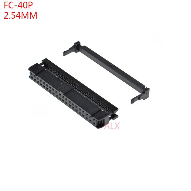 10PCS FC-40p IDC SOCKET pitch 2.54MM JTAG ISP PLUG CONNECTOR DOUBLE ROW FEMALE 2x20PIN 40PIN 40P FOR IDC BOX HEADER for cable
10PCS FC-40p IDC SOCKET pitch 2.54MM JTAG ISP PLUG CONNECTOR DOUBLE ROW FEMALE 2x20PIN 40PIN 40P FOR IDC BOX HEADER for cable