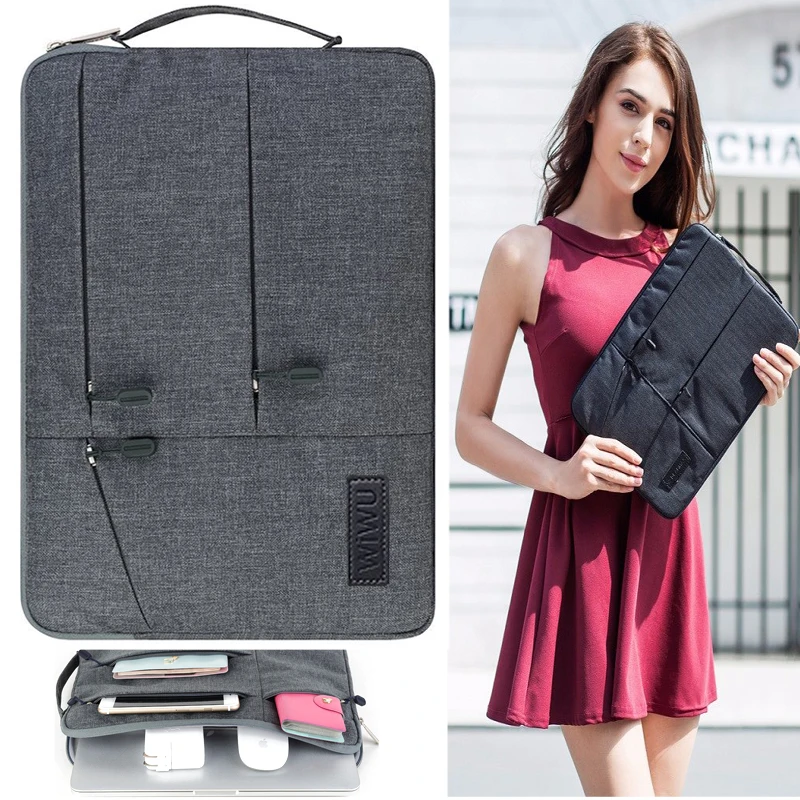 Laptop Sleeve Pouch for MacBook Pro Air 13 15 Waterproof Laptop Bag Case for Xiaomi Air HP Spectre X360 Lenovo Yoga Surface Book
Laptop Sleeve Pouch for MacBook Pro Air 13 15 Waterproof Laptop Bag Case for Xiaomi Air HP Spectre X360 Lenovo Yoga Surface Book