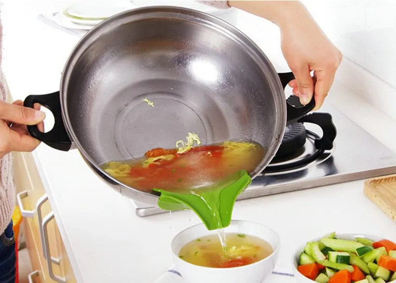 1PC-Silicone-Liquid-Funnel-Pots-And-Pans-Funnel-Kitchen-Anti-spill-Rim-Sprinle-Soup-Pouring-Accessories-KC1451 (9)