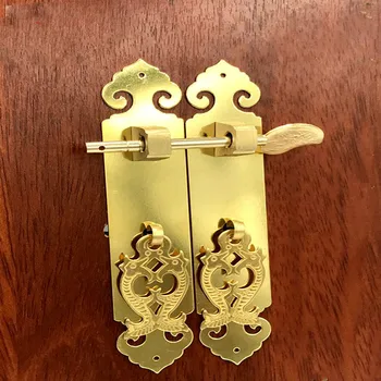 15CM New Retro Chinese Furniture Door Handles Vintage Brass Straight Handle Knob Antique Cabinet Kitchen Knobs And Pulls Latch
15CM New Retro Chinese Furniture Door Handles Vintage Brass Straight Handle Knob Antique Cabinet Kitchen Knobs And Pulls Latch