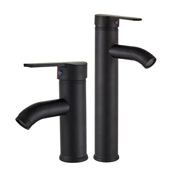 Bathroom Cleansing Faucet Stainless Steel Black Paint Faucet Round High and Low Single Handle Hot and Cold Water Faucet
Bathroom Cleansing Faucet Stainless Steel Black Paint Faucet Round High and Low Single Handle Hot and Cold Water Faucet