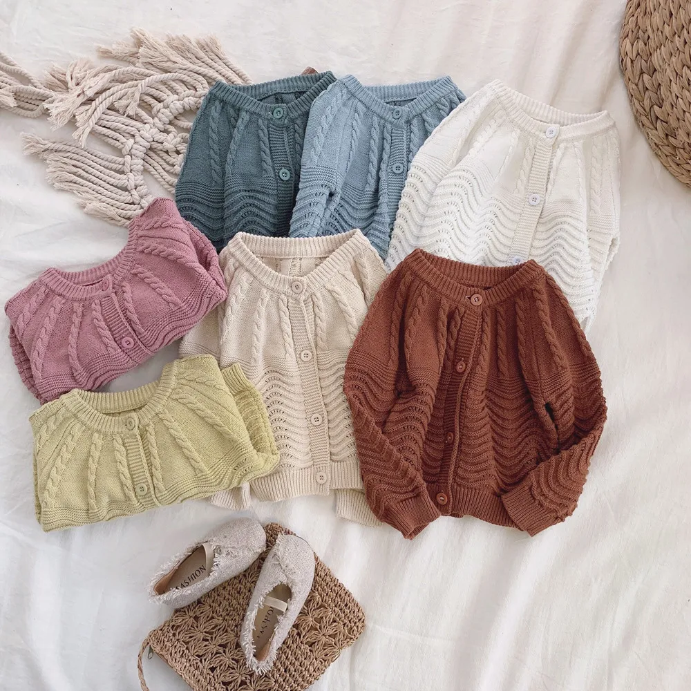 Girl's Spring 2019 Retro-style Fine Wool Knitted Sweater Jacket Children's Sweater Cardigan Jacket Twisted Top Sweater
Girl's Spring 2019 Retro-style Fine Wool Knitted Sweater Jacket Children's Sweater Cardigan Jacket Twisted Top Sweater