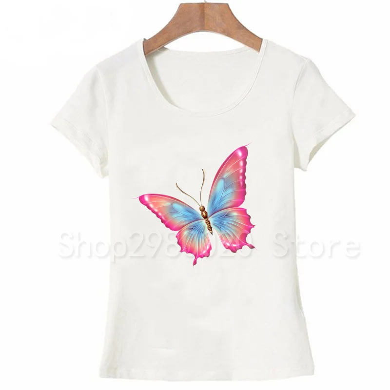 fashion Butterfly printed t shirt women lovely 3D summer cool shirt Good quality comfortable tops brand shirts
fashion Butterfly printed t shirt women lovely 3D summer cool shirt Good quality comfortable tops brand shirts