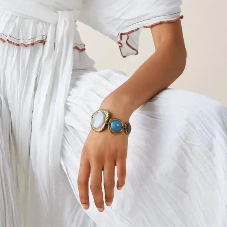 Bohemian Ethnic Bracelets Women Za Contrast Metal Hollow Stone Bracelets Female Vintage Statment Friendship Bracelets For Women
Bohemian Ethnic Bracelets Women Za Contrast Metal Hollow Stone Bracelets Female Vintage Statment Friendship Bracelets For Women