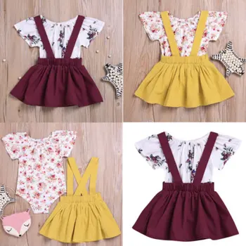 Newborn Baby Infant Girls Clothes Floral Romper Tops Tutu Skirt Outfit Set Kids Toddler Dress for Casual Photo Shoot
Newborn Baby Infant Girls Clothes Floral Romper Tops Tutu Skirt Outfit Set Kids Toddler Dress for Casual Photo Shoot