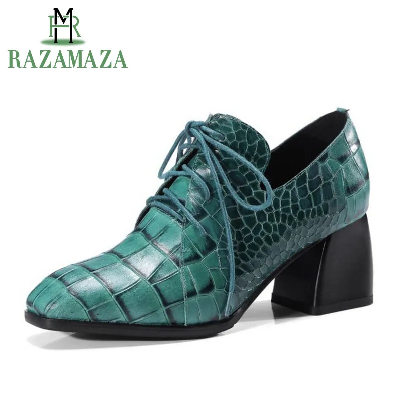 ZALAVOR Women'S Pumps Genuine Leather High Heel Shoes Women Mixed Color Sexy Pointed Toe Fashion Dance Party Shoes Size 34-42
ZALAVOR Women'S Pumps Genuine Leather High Heel Shoes Women Mixed Color Sexy Pointed Toe Fashion Dance Party Shoes Size 34-42