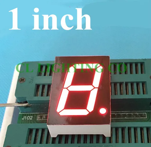 34*24*10.5MM RED 7 Segment LED Display 1 Bit Digital Tube 1 inches Nixie tube Plastic Metal Common Anode
34*24*10.5MM RED 7 Segment LED Display 1 Bit Digital Tube 1 inches Nixie tube Plastic Metal Common Anode