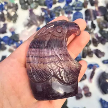 1pcs Natural rainbow fluorite quartz crystal gemstone bird reiki healing handmade carved crystal animal for decoration
1pcs Natural rainbow fluorite quartz crystal gemstone bird reiki healing handmade carved crystal animal for decoration