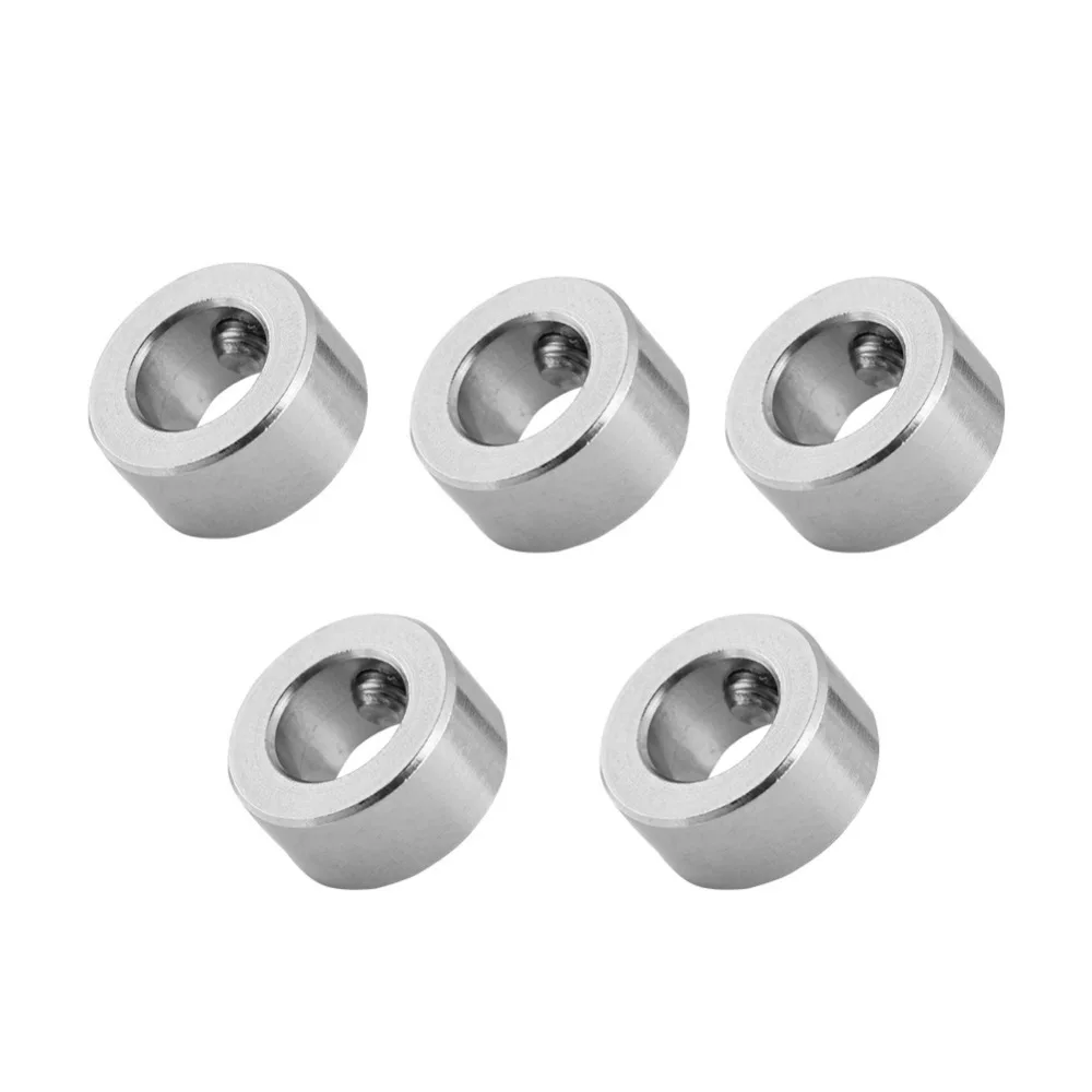 5 Pcs 8mm Shaft Lock Collar T8 Lead Screw Lock Ring Stainless Steel Isolation For 3D Printer 2018
5 Pcs 8mm Shaft Lock Collar T8 Lead Screw Lock Ring Stainless Steel Isolation For 3D Printer 2018