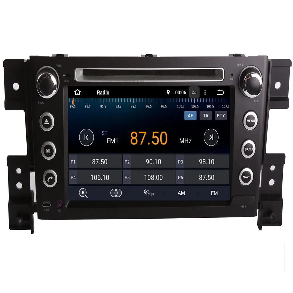 IPS Android 10 8 core 4G + 32 gom Автомобильный GPS 2 DIN dvd-плеер для SUZUKI GRAND VITARA 2007-2019 Радио стерео