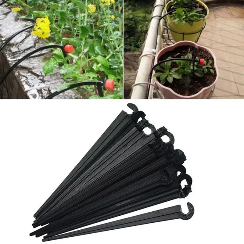 100Pcs Plastic Stakes Gardens Support Utility Solid Removable Durable Fixed Rod for Tubing Flower Beds Vegetable Herbs Hose
100Pcs Plastic Stakes Gardens Support Utility Solid Removable Durable Fixed Rod for Tubing Flower Beds Vegetable Herbs Hose