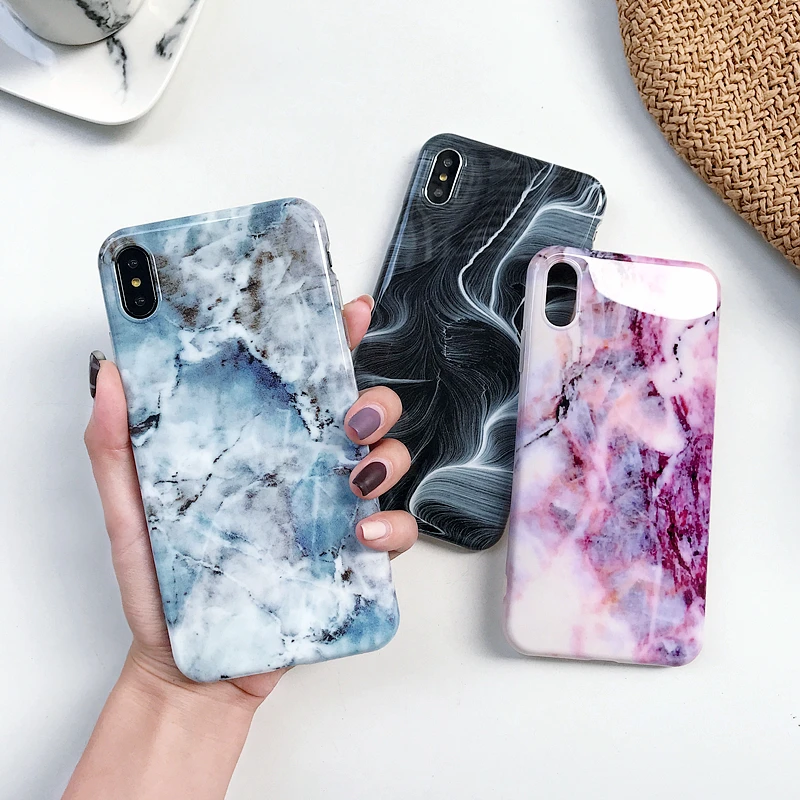 OUJINUO Marble Case For iPhone XS MAX Case Soft TPU Glaze Back Cover For iPhone 6 6s Plus 7 8 Plus X XR Case Coque Fondas
OUJINUO Marble Case For iPhone XS MAX Case Soft TPU Glaze Back Cover For iPhone 6 6s Plus 7 8 Plus X XR Case Coque Fondas