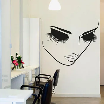YOYOYU 40 colors Vinyl wall stickers muraux Lashes Beauty Salon Removeable Wall decal Lash Bar Cosmetics Stor Wall Decor ZX145
YOYOYU 40 colors Vinyl wall stickers muraux Lashes Beauty Salon Removeable Wall decal Lash Bar Cosmetics Stor Wall Decor ZX145