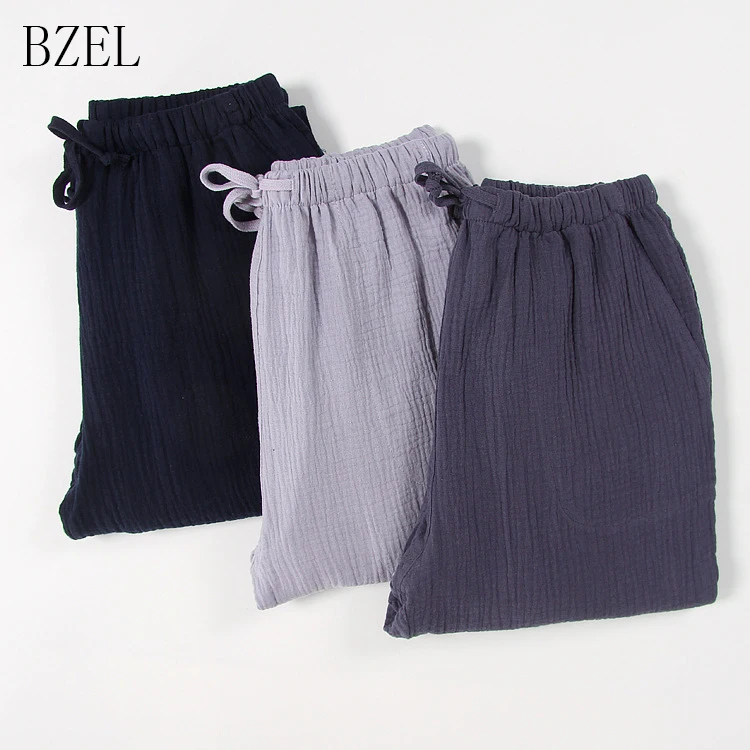 BZEL Men's Lounge Pants Male Soft Cotton Sleep Bottoms Loose Casual Pajamas Suit For The Four Seasons Plus Size Pyjamas Pijamas
BZEL Men's Lounge Pants Male Soft Cotton Sleep Bottoms Loose Casual Pajamas Suit For The Four Seasons Plus Size Pyjamas Pijamas