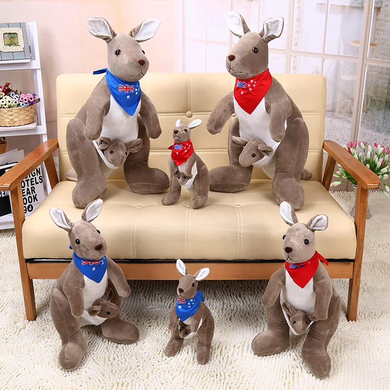 Cute Lovely Soft Australia Kangaroo Mother Plush Doll Baby Toys Birthday Gift for Kids Children 13.8in
Cute Lovely Soft Australia Kangaroo Mother Plush Doll Baby Toys Birthday Gift for Kids Children 13.8in