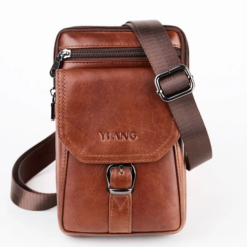 New Men's Leather Belt Multifunctional Head Leather Shoulder Bag Casual Backpack Mini Large Capacity Retro
New Men's Leather Belt Multifunctional Head Leather Shoulder Bag Casual Backpack Mini Large Capacity Retro