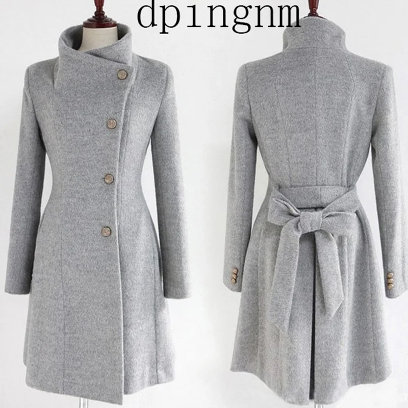 2019 New Autumn Winter Blends Plus Size Coat Turn-Down Collar Elegant Double Breasted Women Long Coat Female Casual Coat Tops
2019 New Autumn Winter Blends Plus Size Coat Turn-Down Collar Elegant Double Breasted Women Long Coat Female Casual Coat Tops