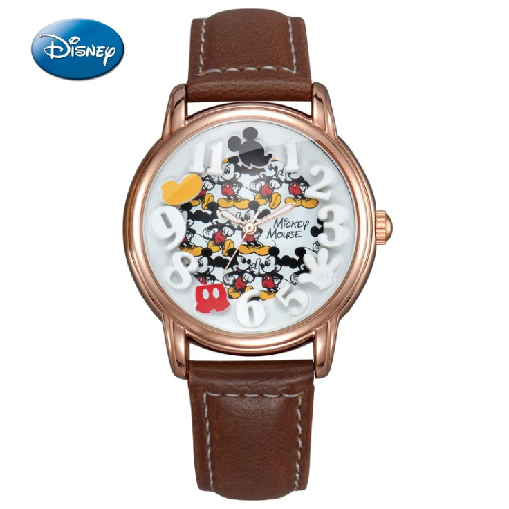 Disney Watch Mens Watches Top Brand Luxury Gold Black Leather Strap Quartz Mickey Mouse Watch Fashion Casual Relogio Masculino
Disney Watch Mens Watches Top Brand Luxury Gold Black Leather Strap Quartz Mickey Mouse Watch Fashion Casual Relogio Masculino