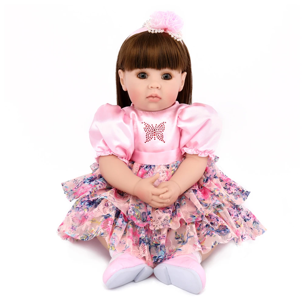 High-end 50cm newborn silicone reborn baby dolls vinyl simulated doll toddler lifelike longhair princess babies dolls play house
High-end 50cm newborn silicone reborn baby dolls vinyl simulated doll toddler lifelike longhair princess babies dolls play house