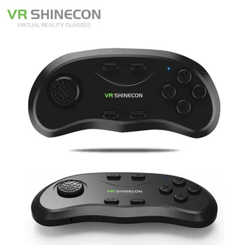 Shinecon VR Game Controller Wireless Bluetooth Remote Joystick Gamepad Music Selfie 3D Game for Mobile Phone VR Glasses
Shinecon VR Game Controller Wireless Bluetooth Remote Joystick Gamepad Music Selfie 3D Game for Mobile Phone VR Glasses