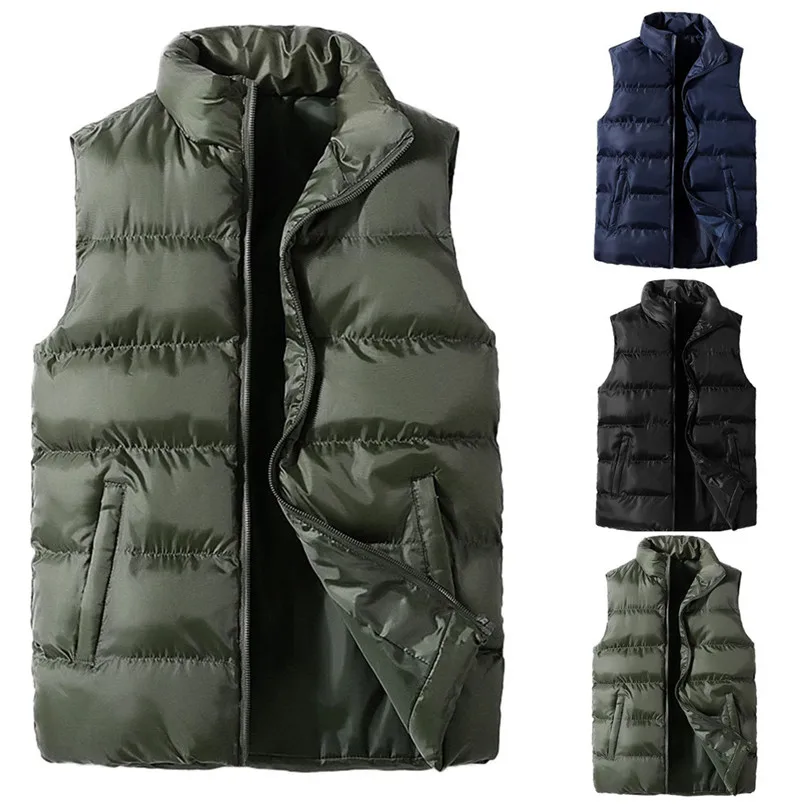 Camping Hiking Vests Men Fashion Men Spring Autumn Winter Casual Cotton Warm Thick Vest Jacket Top Sleeveless New #2n29
Camping Hiking Vests Men Fashion Men Spring Autumn Winter Casual Cotton Warm Thick Vest Jacket Top Sleeveless New #2n29