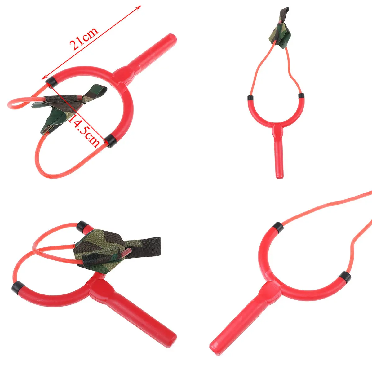 New Portable Fishing Bait Thrower Slingshot Rubber Band Plastic Fishing Catapult Fishing Tool 12.5cm x 11.2cm
New Portable Fishing Bait Thrower Slingshot Rubber Band Plastic Fishing Catapult Fishing Tool 12.5cm x 11.2cm