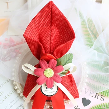 50pcs/lot NEW Linen bag Wedding Candy Box Rose gift bags baby shower boypackaging gift boxes Bonbonniere Event Party Supplies
50pcs/lot NEW Linen bag Wedding Candy Box Rose gift bags baby shower boypackaging gift boxes Bonbonniere Event Party Supplies
