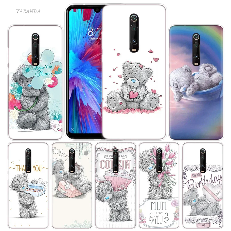 Teddy Me To You Bear Case for Xiaomi Redmi Note 7 7S K20 Y3 GO S2 6 6A 7A 5 Pro MI Play 9T A1 A2 8 Lite Poco F1 Soft Phone Bags
Teddy Me To You Bear Case for Xiaomi Redmi Note 7 7S K20 Y3 GO S2 6 6A 7A 5 Pro MI Play 9T A1 A2 8 Lite Poco F1 Soft Phone Bags