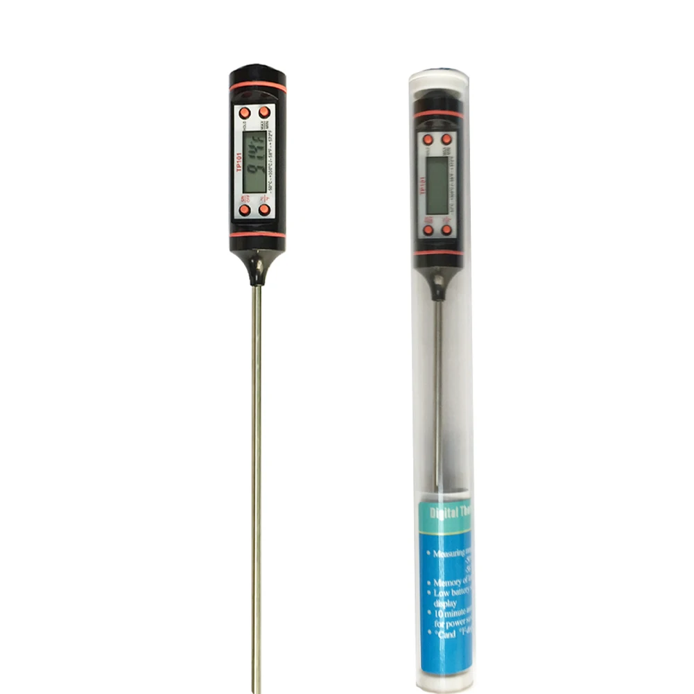 Superior Digital Probe Thermometer Portable Pocket Cooking Temperature Measure Food Meat BBQ Candy Drinks Splash Proof Probe BS
Superior Digital Probe Thermometer Portable Pocket Cooking Temperature Measure Food Meat BBQ Candy Drinks Splash Proof Probe BS