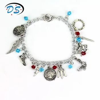 Percy Jackson Bracelets for Women Girls Movie Jewelry Link Chain Bangles Bracelets Charms Pendants Bracelet Gift
Percy Jackson Bracelets for Women Girls Movie Jewelry Link Chain Bangles Bracelets Charms Pendants Bracelet Gift