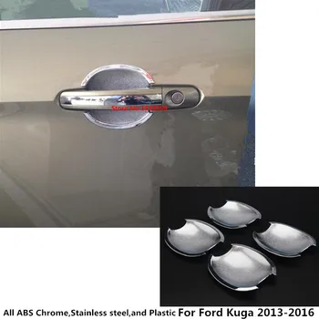 For Ford Kuga Escape 2013 2014 2015 2016 Car Styling Protection Garnish Detector Trim ABS Chrome External Door Bowl Frame 4pcs
For Ford Kuga Escape 2013 2014 2015 2016 Car Styling Protection Garnish Detector Trim ABS Chrome External Door Bowl Frame 4pcs