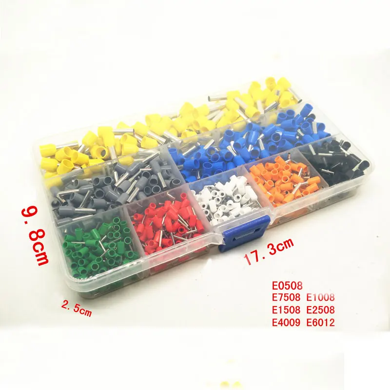 Needle Type Insulation Terminal European Tube Terminal Suit 0.5 11.5 2.5 4 6 Square 1packing
Needle Type Insulation Terminal European Tube Terminal Suit 0.5 11.5 2.5 4 6 Square 1packing