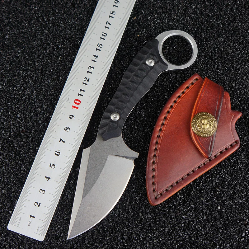 tactical Knife Fixed Blade outdoor 9Cr18MoV Blade camping hunting knife Survival Straight knife EDC Tools knives G10 Handle
tactical Knife Fixed Blade outdoor 9Cr18MoV Blade camping hunting knife Survival Straight knife EDC Tools knives G10 Handle