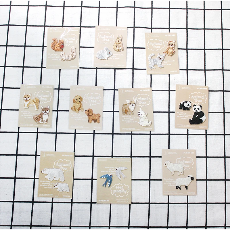 Cute Little Animal Embroidered Patches Back Glue Small Children Subsidies DIY Decoration Accessories Ironing Patches
Cute Little Animal Embroidered Patches Back Glue Small Children Subsidies DIY Decoration Accessories Ironing Patches